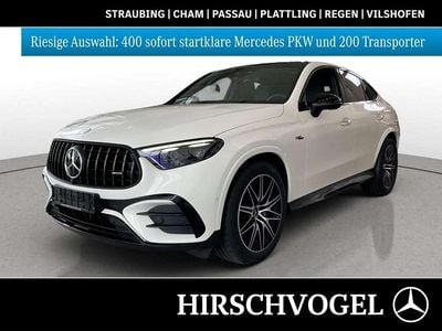 Gebraucht Mercedes GLC43 AMG Premium Plus 421 PS (309 kW) 2025 Polarweiß Coupé