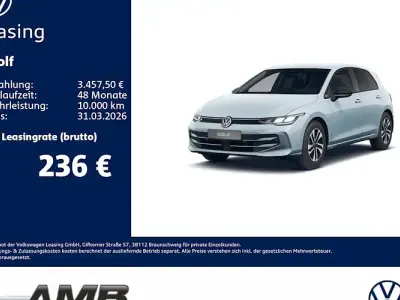 Nuova VW Golf VIII 116 CV (85 kW) 2026 Blu Station wagon