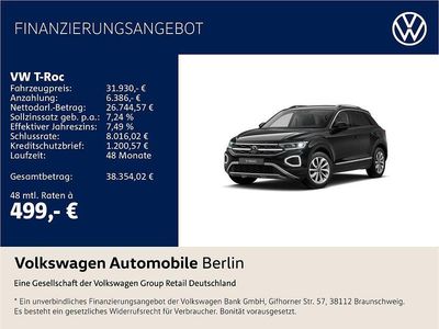 Usata VW T-Roc Style 150 CV (110 kW) 2025 Nero SUV
