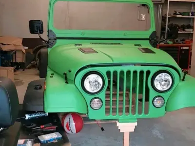 Käytetty Jeep CJ 250 HP (183 kW) 1978 Vihreä Katumaasturi