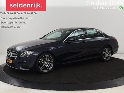 Usata Mercedes E200 AMG line 184 CV (135 kW) 2016 Blu Berlina