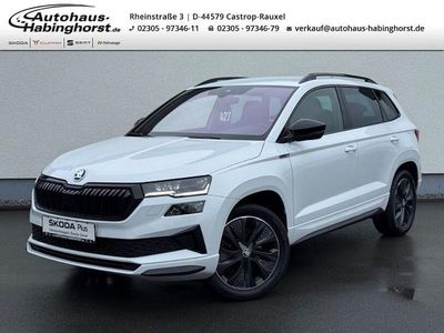 Gebraucht Skoda Karoq SportLine 150 PS (110 kW) 2024 Weiss SUV