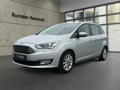 Gebraucht Ford Grand C-Max Titanium 150 PS (110 kW) 2018 Silber Van / Kleinbus