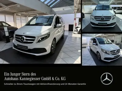 Gebraucht Mercedes V220 Edition 163 PS (119 kW) 2021 Weiß Van / Kleinbus