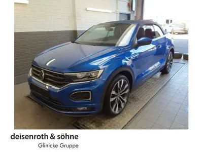 Gebraucht VW T-Roc Cabriolet Beats 150 PS (110 kW) 2021 Blau Cabrio