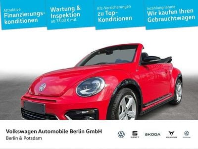 Usata VW Beetle Cabriolet R-line 150 CV (110 kW) 2018 Rosso Cabrio