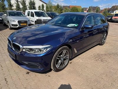 Gebraucht BMW 520 Sport Line 190 PS (139 kW) 2018 Blau Kombi