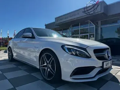Gebraucht Mercedes C63 AMG AMG 476 PS (350 kW) 2017 Weiß Limousine