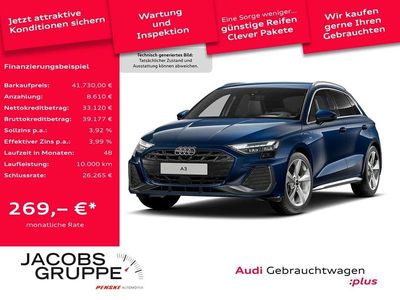Usata Audi A3 Sport 204 CV (150 kW) 2025 Blu Berlina