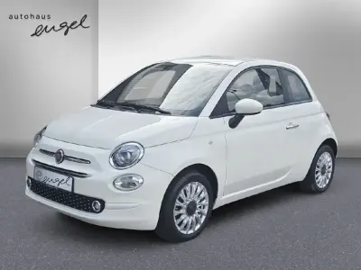 Gebraucht Fiat 500 Lounge 69 PS (50 kW) 2020 Weiß Kleinwagen