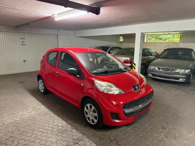 Gebraucht Peugeot 107 68 PS (50 kW) 2009 Rot Kleinwagen