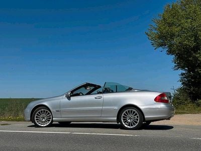 Brugt Mercedes CLK200 185 HK (136 kW) 2007 Sølv Cabriolet