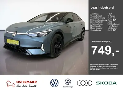 Gebraucht VW ID.7 GTX 250 kW (340 PS) 2025 Stonewashed blue / schwarz Limousine
