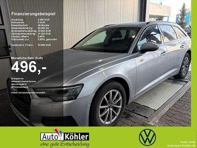 Gebraucht Audi A6 Basis 204 PS (150 kW) 2021 Florettsilber Kombi