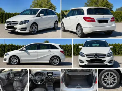 Gebraucht Mercedes B180 122 PS (89 kW) 2012 Weiß Van / Kleinbus