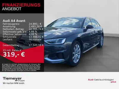 Używany Audi A4 Advanced 163 KM (119 kW) 2022 Szary Kombi