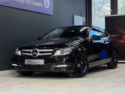 gebraucht Mercedes C180 CGI Coupe NAVI LEDER TOTWINKEL SPURHALTE