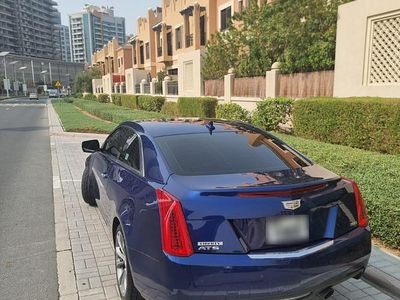 Gebraucht Cadillac ATS 325 PS (239 kW) 2015 Blau Coupé