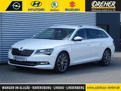 Gebraucht Skoda Superb LAURIN & KLEMENT 272 PS (200 kW) 2019 Candyweiss Kombi