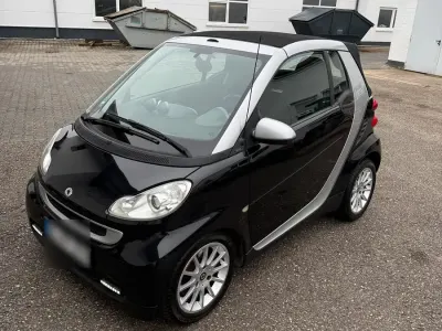 Gebraucht Smart ForTwo Cabrio 45 PS (33 kW) 2008 Schwarz Cabrio