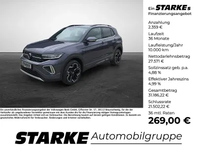 Brugt VW T-Cross R-line 150 HK (110 kW) 2024 Grå SUV