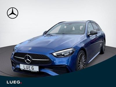 Gebraucht Mercedes C220 AMG Edition 1 200 PS (147 kW) 2026 Metalliclack spektralblau Kombi