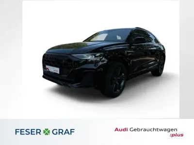 Gebraucht Audi Q8 S-Line 286 PS (210 kW) 2025 Mythosschwarz metallic SUV
