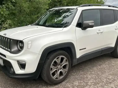 Gebraucht Jeep Renegade Limited 150 PS (110 kW) 2018 Weiß SUV