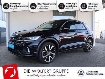 Gebraucht VW T-Roc R-line 190 PS (139 kW) 2023 Deep black perleffekt SUV