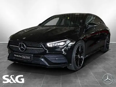 Brugt Mercedes CLA250e Shooting Brake AMG 160 HK (117 kW) 2022 Sort Stationcar