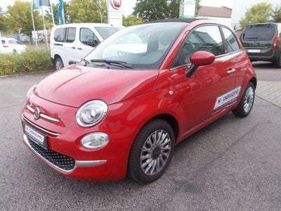 Usata Fiat 500C 69 CV (50 kW) 2022 Rosso Cabrio