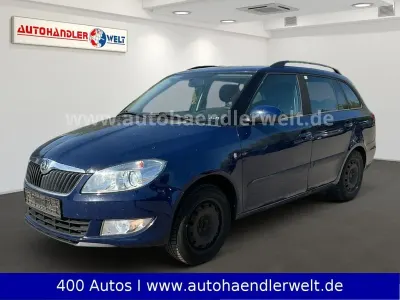 Usata Skoda Fabia Ambition 105 CV (77 kW) 2013 Blu Station wagon