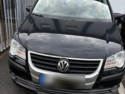 Gebraucht VW Touran Highline 170 PS (125 kW) 2008 Schwarz Van / Kleinbus