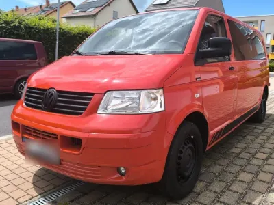Gebraucht VW Transporter 102 PS (75 kW) 2007 Rot Van