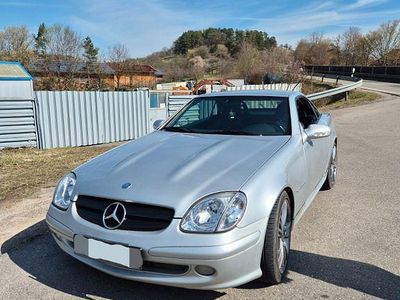 Gebraucht Mercedes SLK200 163 PS (119 kW) 2001 Silber Cabrio