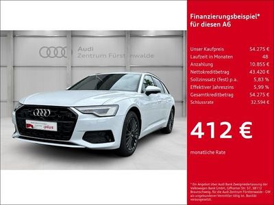 Weiss Gebraucht 2024 Audi A6 Advanced Kombi | 54.275 € (Teuer)