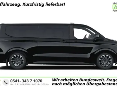 Neu Ford Tourneo Custom Titanium X 170 PS (125 kW) 2026 Agate black metallic Van