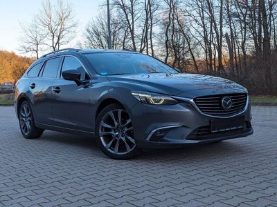 gebraucht Mazda 6 2.2 Turbodiesel Kizoku Intense*Voll*Bose*AHK*SchDach*