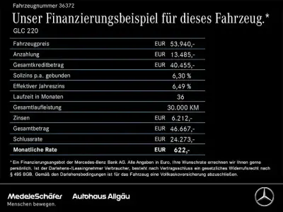 Usata Mercedes GLC220 AMG 197 CV (144 kW) 2025 Bianco SUV