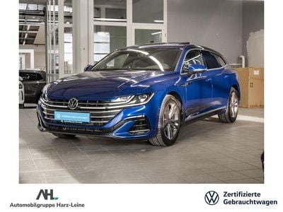 Blau Gebraucht 2021 VW Arteon R-line Kombi | 34.087 € (Fairer Preis)