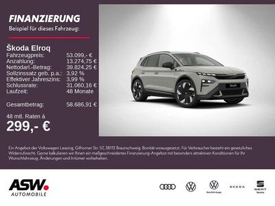 Stahlgrau Neu 2025 Skoda Elroq RS SUV | 53.099 € (Fairer Preis)