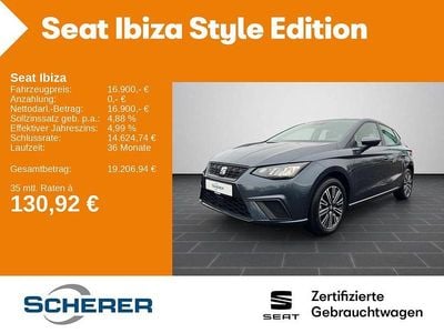 Gebraucht Seat Ibiza Style 116 PS (85 kW) 2024 Magnetic grau metallic (metallic) Limousine