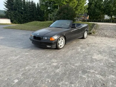 Gebraucht BMW 325 Cabriolet 192 PS (141 kW) 1993 Schwarz Cabrio