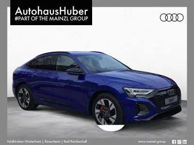 Brugt Audi Q8 e-tron S-Line 250 kW (340 HK) 2023 Blå SUV