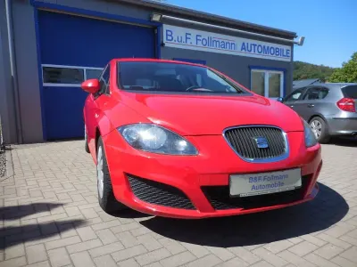 Gebraucht Seat Leon Reference 86 PS (63 kW) 2009 Rot Kleinwagen
