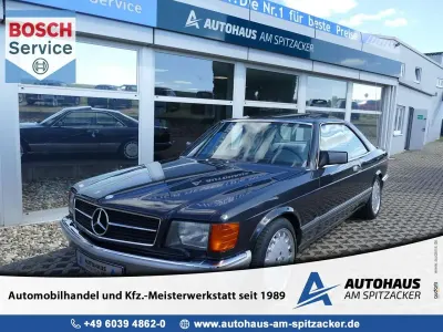 Używany Mercedes 560 299 KM (219 kW) 1987 Niebieski Coupe