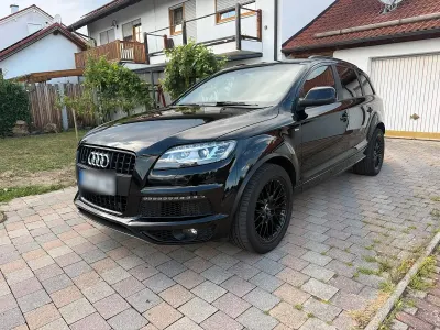 Gebraucht Audi Q7 S-Line 245 PS (180 kW) 2012 Schwarz SUV