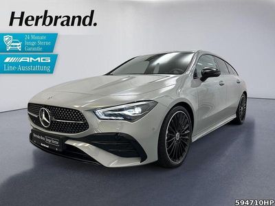 Grau Gebraucht 2025 Mercedes CLA200 Shooting Brake AMG line Kombi | 36.490 € (Etwas zu teuer)
