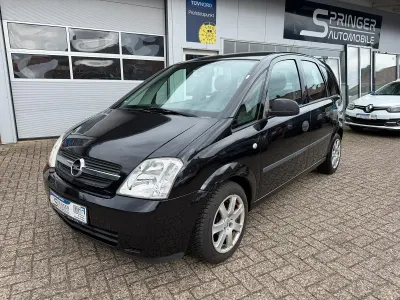 Gebraucht Opel Meriva 90 PS (66 kW) 2005 Schwarz Van / Kleinbus