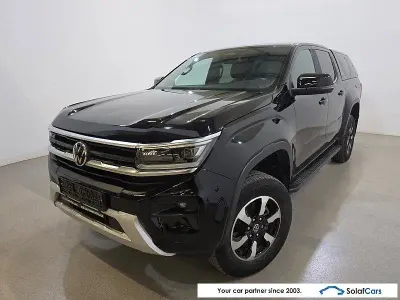 Brugt VW Amarok 241 HK (177 kW) 2023 Sort Pickup / Ladvogn